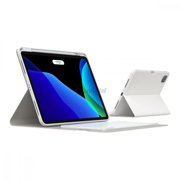 Baseus Brilliance tok billentyűzet 11" tablet fehér (ARJK000002)