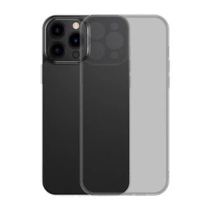 Baseus Frosted Glass tok iPhone 13 Pro Max - átlátszó