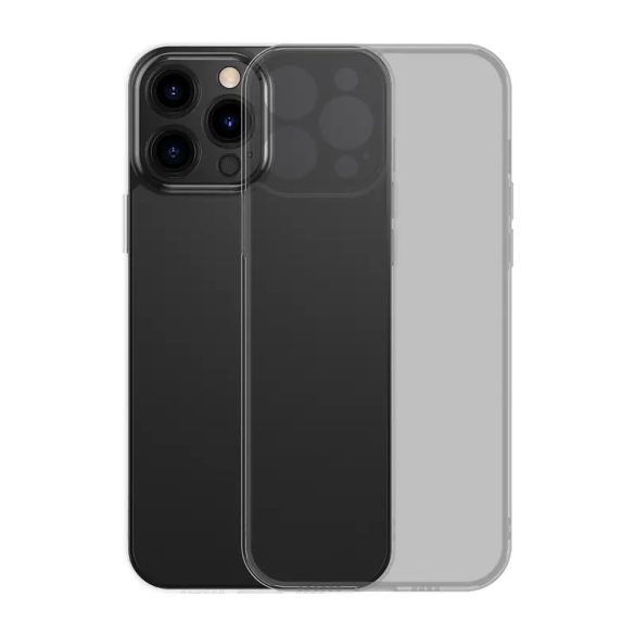 Baseus Frosted Glass tok iPhone 13 Pro Max - átlátszó