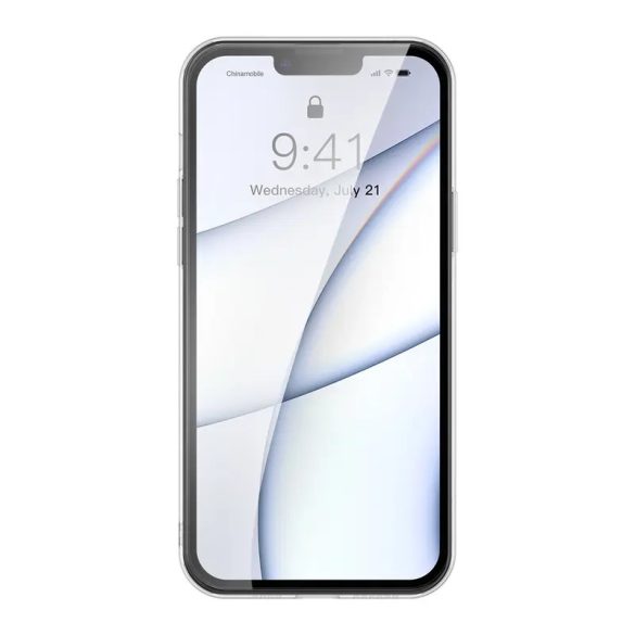 Baseus Frosted Glass tok iPhone 13 Pro Max - átlátszó