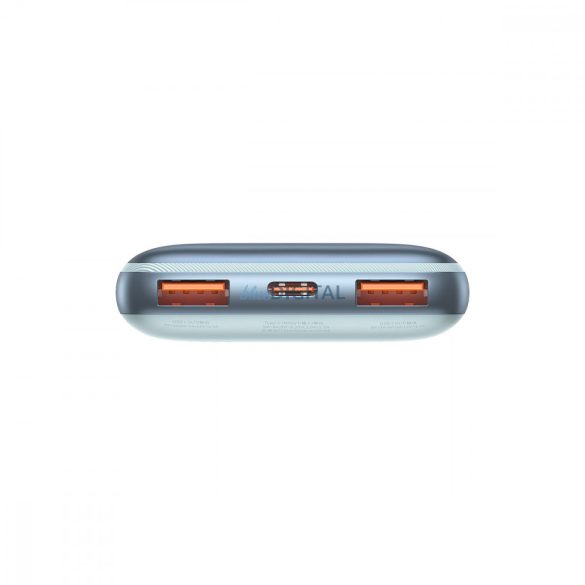 Baseus Bipow Pro powerbank 10000mAh 20W + USB 3A 0.3m kábel kék (PPBD040103)