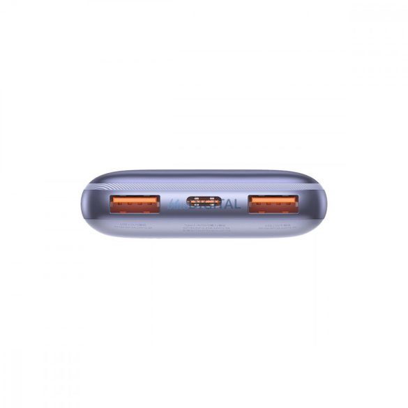 Baseus Bipow Pro powerbank 10000mAh 20W + 3A USB kábel 0.3m lila (PPBD040105)