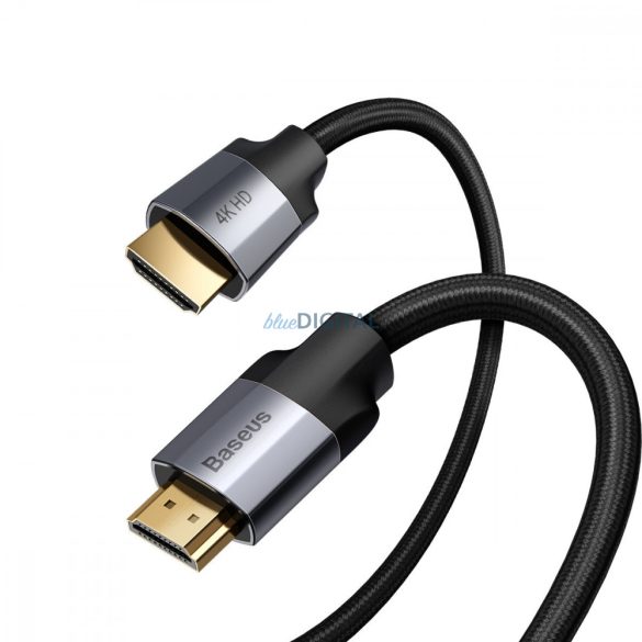 Baseus Enjoyment adapter kábel HDMI kábel 4K60Hz 1.5m sötétszürke