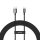 Baseus Superior sorozat SUPERVOOC USB-A USB-C kábel 65W 2m fekete Baseus Superior sorozat SUPERVOOC USB-A USB-C kábel 65W 2m fekete