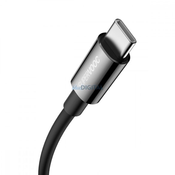 Baseus Superior sorozat SUPERVOOC USB-A USB-C kábel 65W 2m fekete