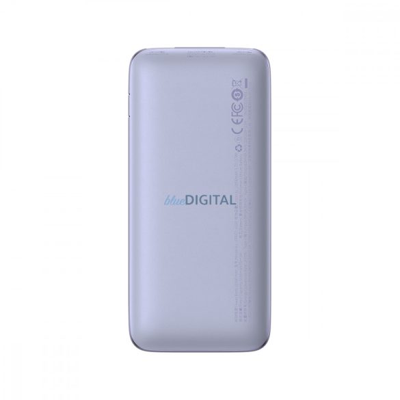 Baseus Baseus Pro 10000mAh 20W Powerbank lila USB Type A - USB Type C 3A 0.3m kábellel (PPBD040205)