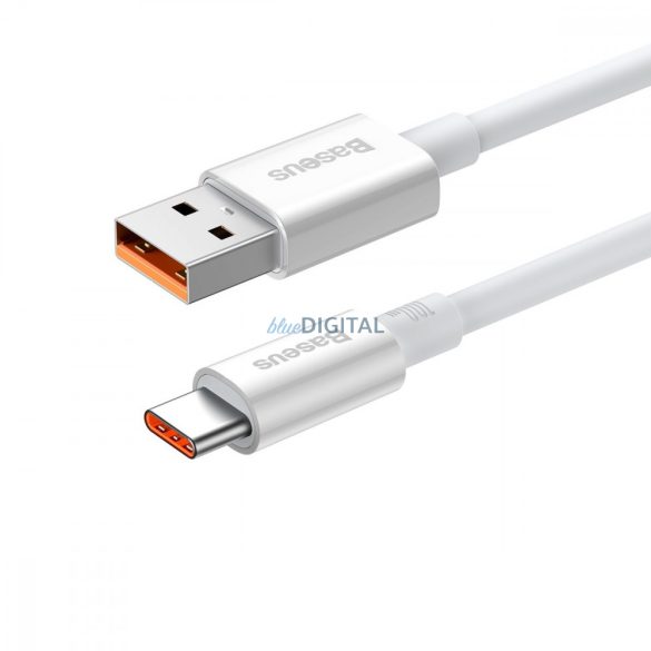 Baseus Superior Series kábel gyors töltéssel USB-A - USB-C 100W 480Mbps 2m fehér