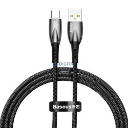   Baseus Glimmer Series gyors töltőkábel USB-A - USB-C 100W 480Mbps 1m fekete