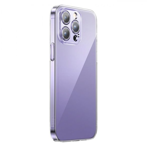 Baseus Crystal Case iPhone 14 Pro Max vékony tok + átlátszó üveg fólia