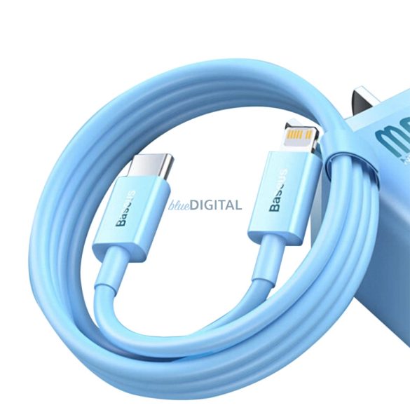 USB-C kábel - Lightning 20W PD 1m Baseus Superior Series - kék