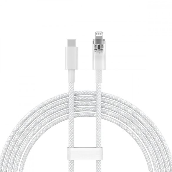 Baseus Explorer Series kábel USB-C - Lightning 20W 2 m fehér (CATS010302)
