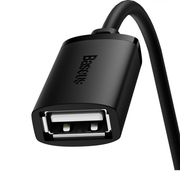 Hosszabbító kábel USB 2.0 0.5m Baseus AirJoy Series - fekete