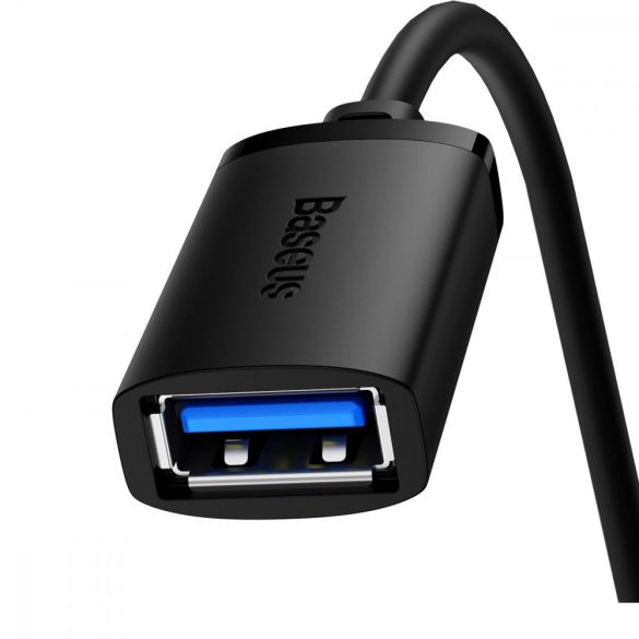 USB 3.0 hosszabbító kábel 1m Baseus AirJoy Series - fekete