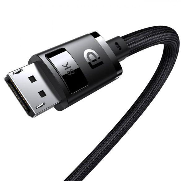 DisplayPort 8K 60Hz kábel 2m Baseus High Definition Series - fekete