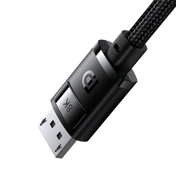 DisplayPort 8K 60Hz kábel 5m Baseus High Definition Series - fekete