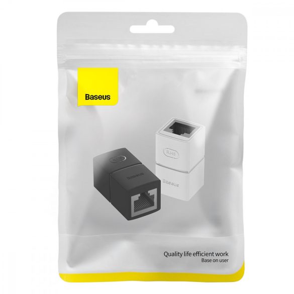 Baseus AirJoy Series RJ-45 Ethernet kábelcsatlakozó 1 db - fekete