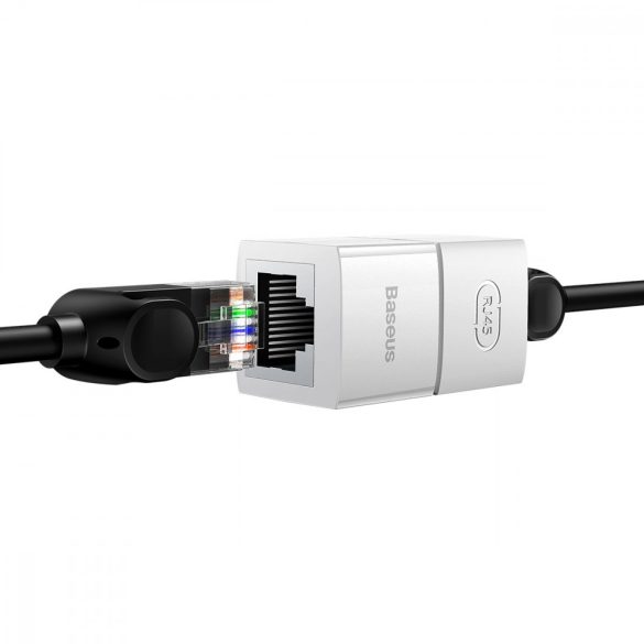 Hálózati csatlakozó Ethernet RJ-45 kábelcsatlakozó Baseus AirJoy Series 10 db - fehér