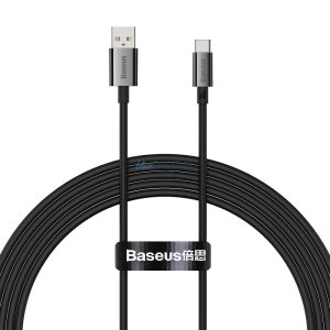 Baseus Superior Series USB-A - Type-C kábel 100W 1.5m - fekete