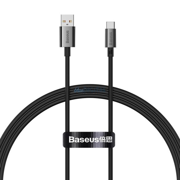 Baseus Superior Series USB-A - Type-C kábel 100W 1m - fekete