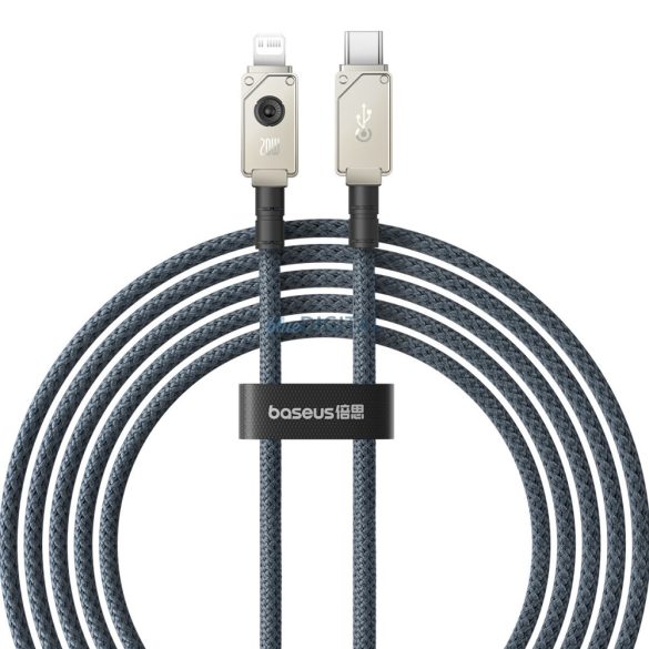 USB C kábel - Lightning Baseus Törhetetlen 20W 480Mbps 2m - fehér