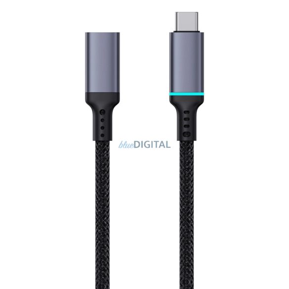 Baseus High Definition Series USB-C (male) / USB-C (Female) 10Gb/s kábel 1m - fekete