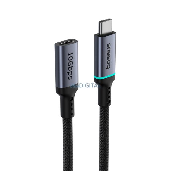 Baseus High Definition Series USB-C (male) / USB-C (Female) 10Gb/s kábel 1m - fekete