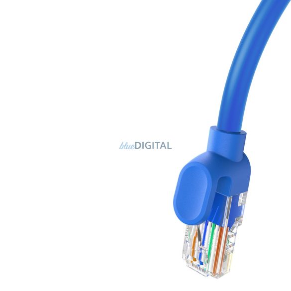 Baseus High Speed Cat 6 RJ-45 1000Mb/s Ethernet kábel 5m kerek - kék