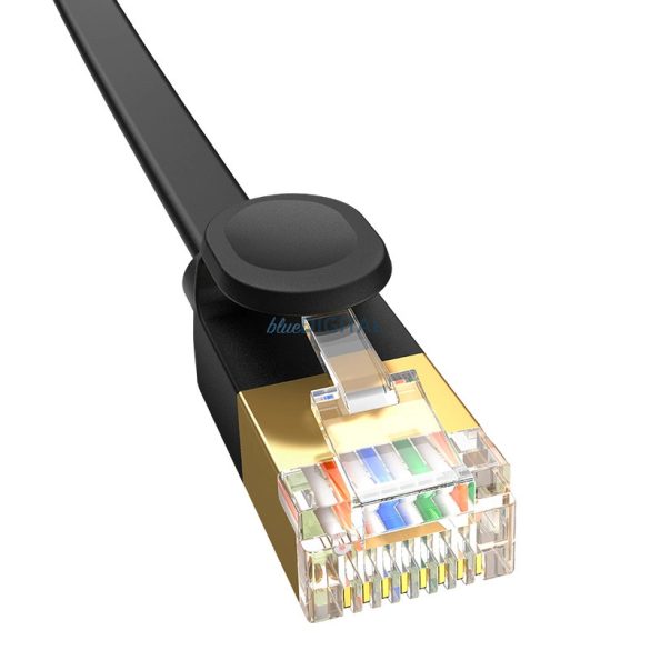 Baseus nagysebességű hálózati kábel RJ45 kat. 7 10Gbps 2m lapos fekete