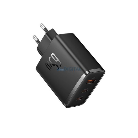 Baseus Cube Pro 65W GaN töltő 2x USB-C USB-A - fekete