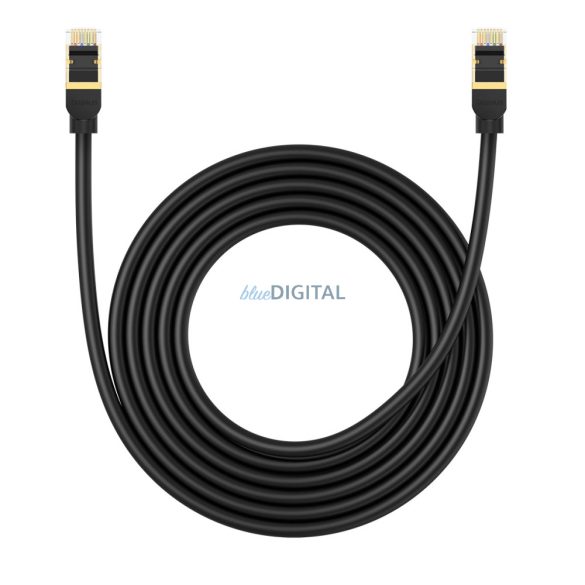 Baseus nagy sebességű Cat 8 40 Gb/s Ethernet kábel 3 m - fekete