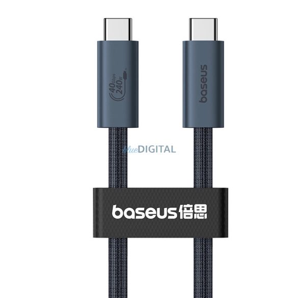 Baseus CB000068 Type-C - Type-C kábel 240W 8K 60Hz 1m - fekete