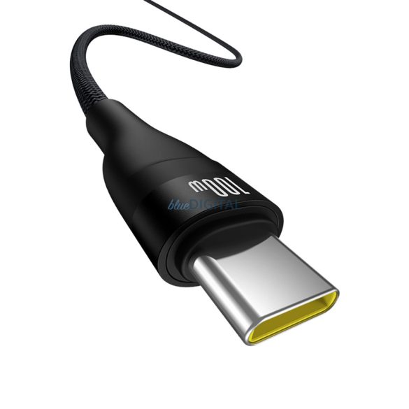 Baseus Flash 2 USB-A - Type-C kábel 100W 5A 2 m - fekete