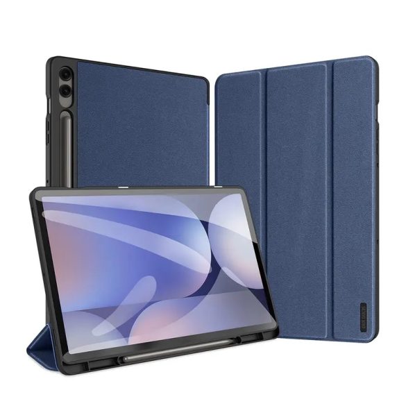 Dux Ducis Domo könyvtok Samsung Galaxy Tab S9 Plus/S9 FE Plus/S10 Plus 12.4" - kék