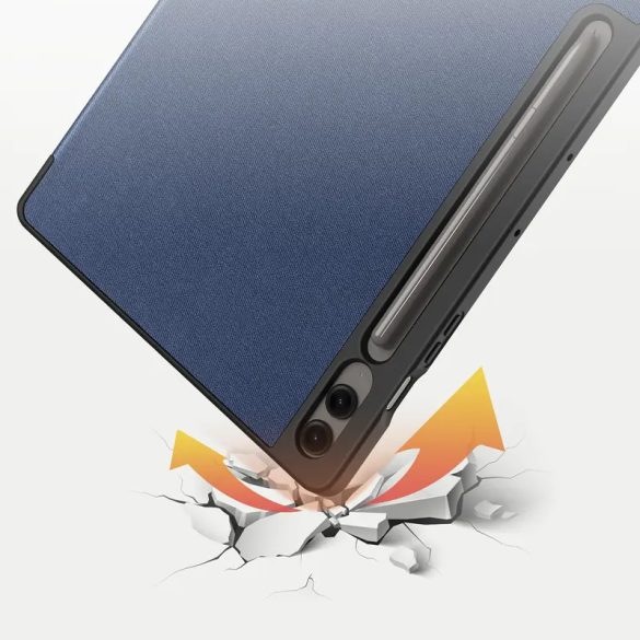 Dux Ducis Domo könyvtok Samsung Galaxy Tab S9 Plus/S9 FE Plus/S10 Plus 12.4" - kék