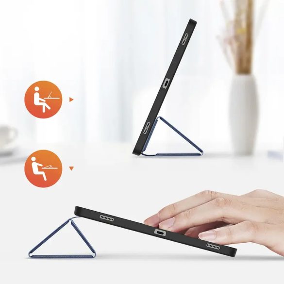 Dux Ducis Domo könyvtok Samsung Galaxy Tab S9 Plus/S9 FE Plus/S10 Plus 12.4" - kék