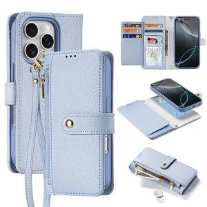 Dux Ducis Lawa MagSafe-kompatibilis könyvtok iPhone 16 Pro Max - kék