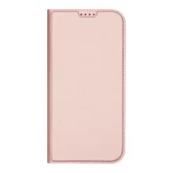   Dux Ducis Skin Pro könyvtok kártyatartóval iPhone 16 Pro Max - rózsaszín