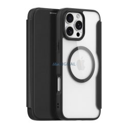   Dux Ducis Skin X Pro MagSafe könyvtok iPhone 16 Pro - fekete
