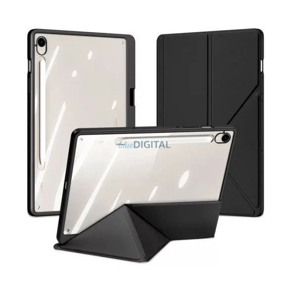 Dux Ducis Magi könyvtok Samsung Galaxy Tab S9/S9 FE/S10 FE 10.9" - fekete