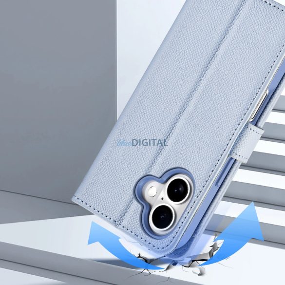 Dux Ducis Lawa MagSafe-kompatibilis könyvtok iPhone 16 - kék