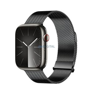 Dux Ducis Strap Milanese Pro csereszíj Apple Watch 42/44/45/49 mm - fekete