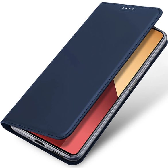 Dux Ducis Skin Pro könyvtok kártyatartóval Xiaomi Redmi Note 13Pro 4G / Poco M6 Pro 4G - kék