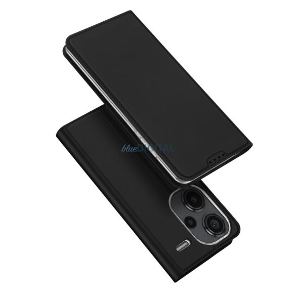 Dux Ducis Skin Pro könyvtok kártyatartóval Xiaomi Redmi Note 13 Pro+ 5G - fekete