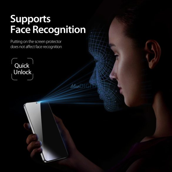 Dux Ducis betekintésvédett edzett üveg Samsung Galaxy S24 - fekete szegéllyel