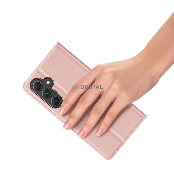 Dux Ducis Skin Pro Flipes tok Samsung A35 5G - rózsaszín
