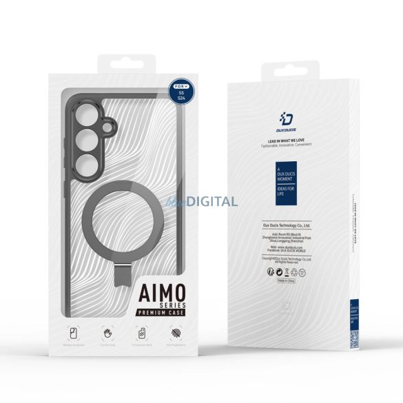 Dux Ducis Aimo Mag Armor tok MagSafe Samsung Galaxy S24 - fekete