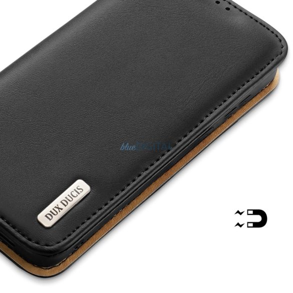 Dux Ducis Hivo flipes tok és RFID blokkoló Samsung Galaxy S24+ - fekete