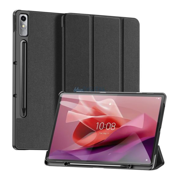 Dux Ducis Domo Smart Sleep Case Lenovo Tab P12 12.7'' táblagép - fekete tok