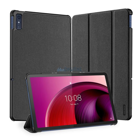 Dux Ducis Domo Smart Sleep Case Lenovo Tab M10 10.6'' tablet - fekete tok