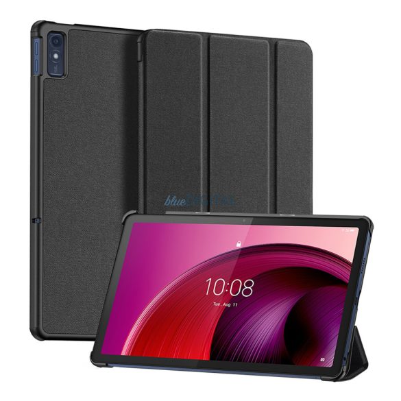 Dux Ducis Domo Smart Sleep Case Lenovo Tab M10 10.6'' tablet - fekete tok